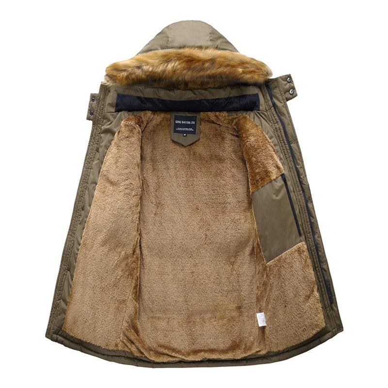 Elegante chaqueta Parkas