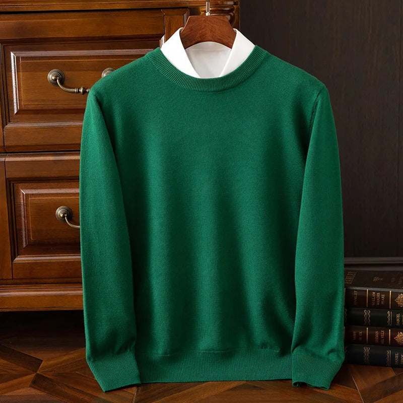 Elegante jersey de lana