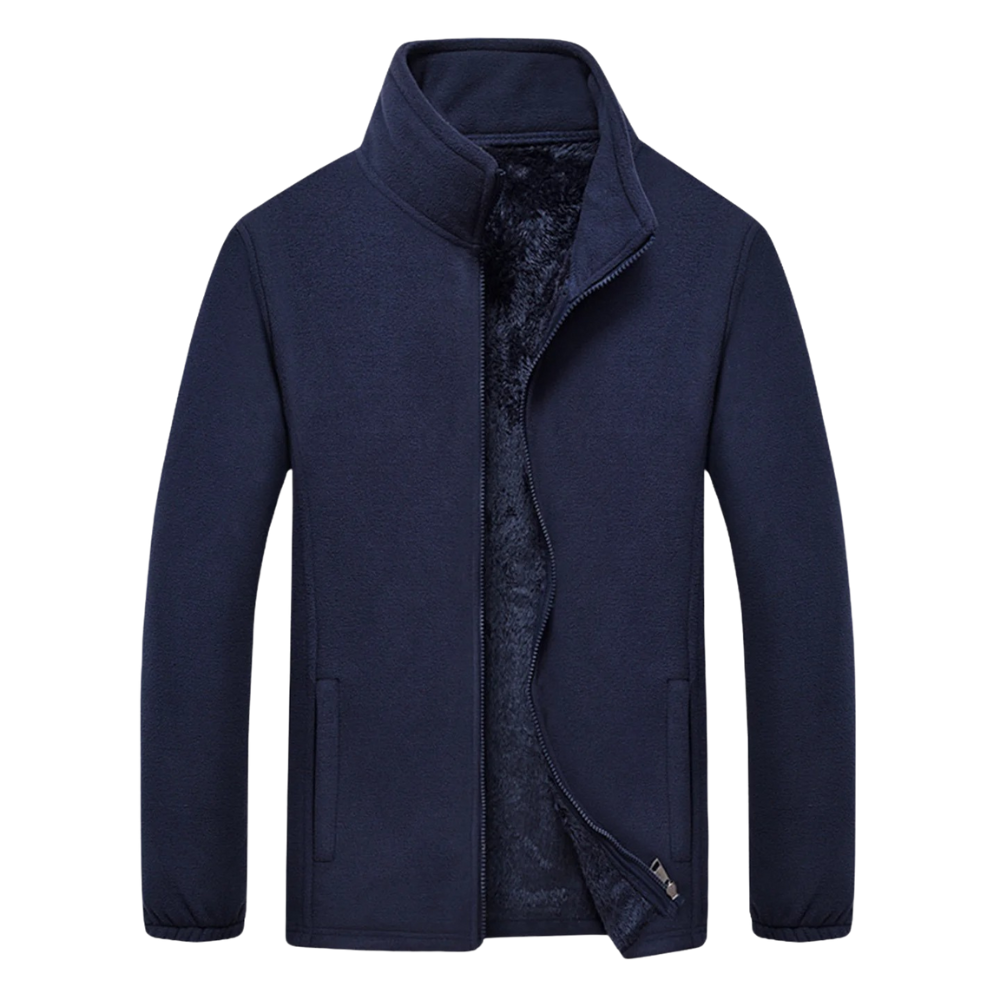 Elegante chaqueta polar