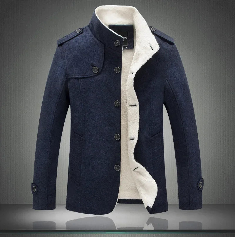 Elegante abrigo polar