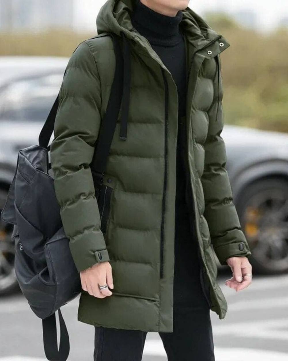 Chaqueta larga de invierno Gianluca