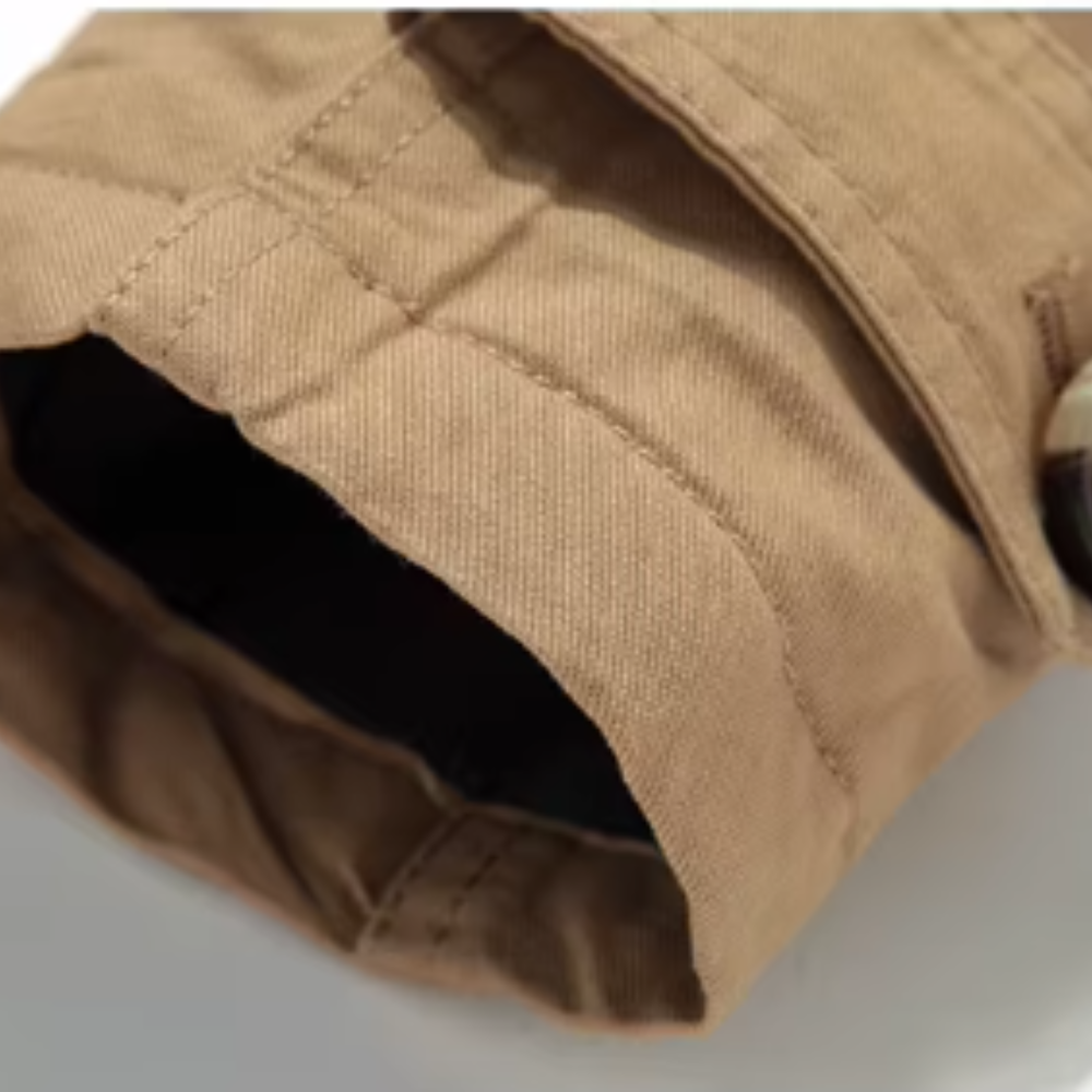 Elegante chaqueta cortavientos
