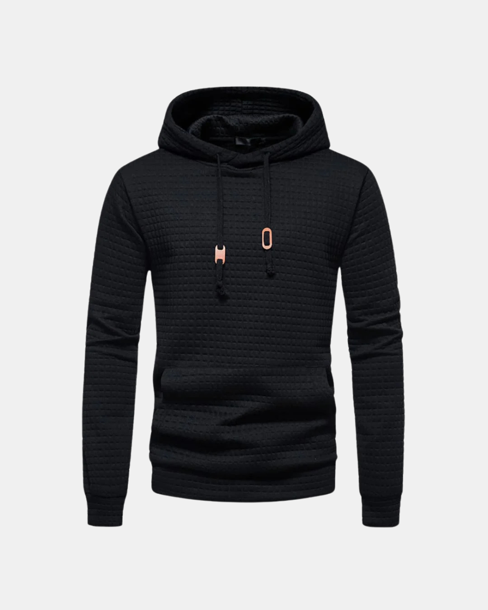 Elegante sudadera con capucha para hombre