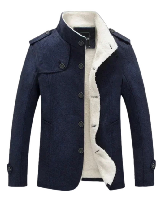 Elegante abrigo polar