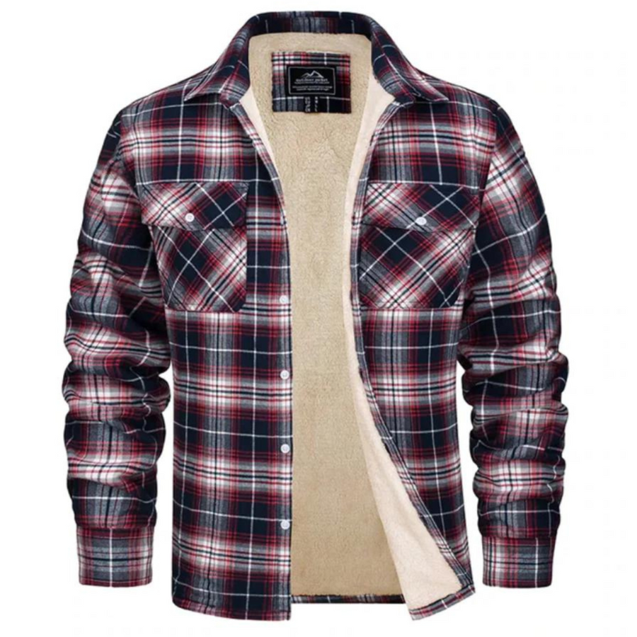 Elegante chaqueta con forro polar