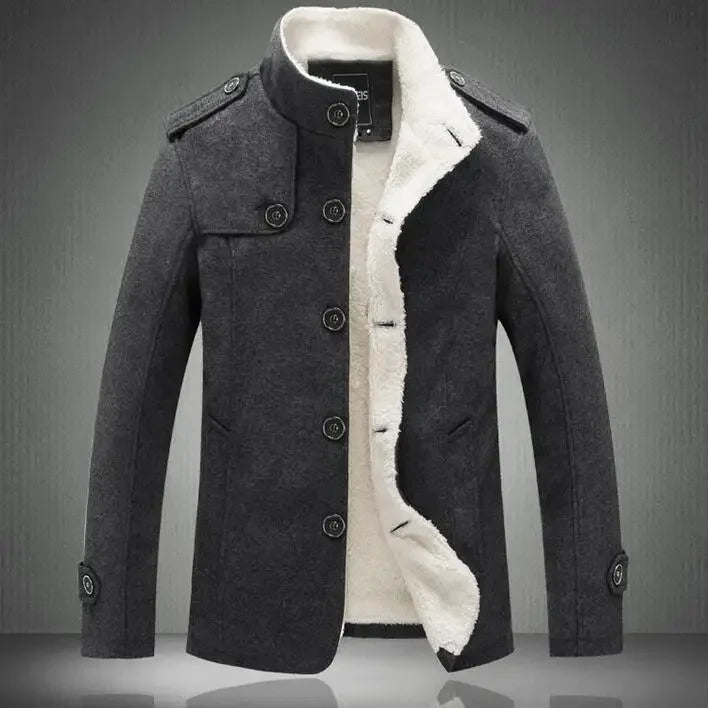 Elegante abrigo polar