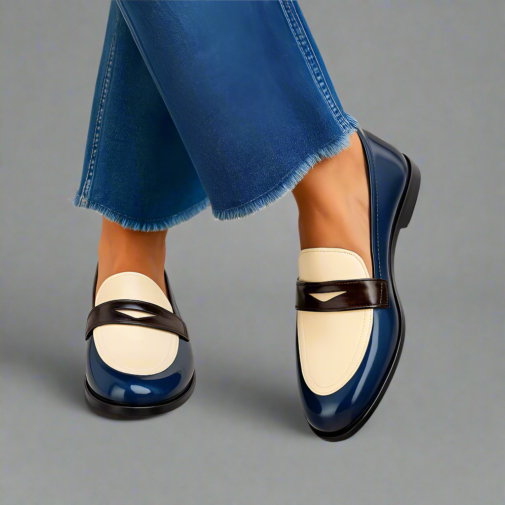 Ottilie | Mocasín Premium en Contraste para mayor elegancia y comodidad