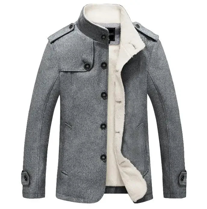 Elegante abrigo polar