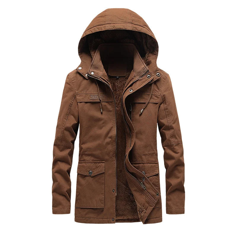 Chaqueta de invierno casual de algodón
