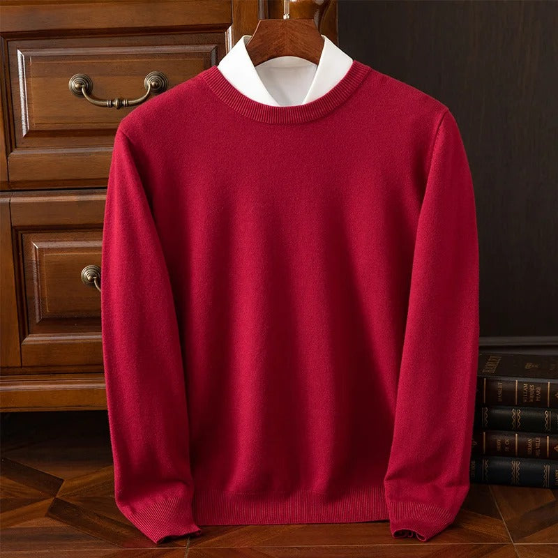 Elegante jersey de lana