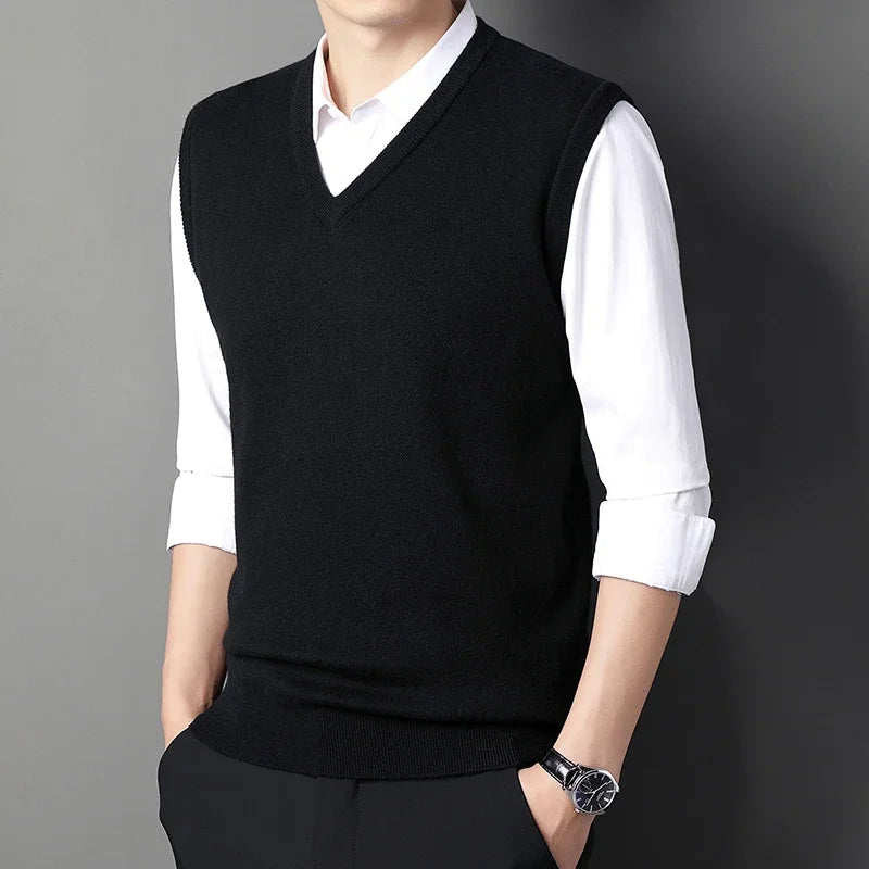 Elegante chaleco jersey
